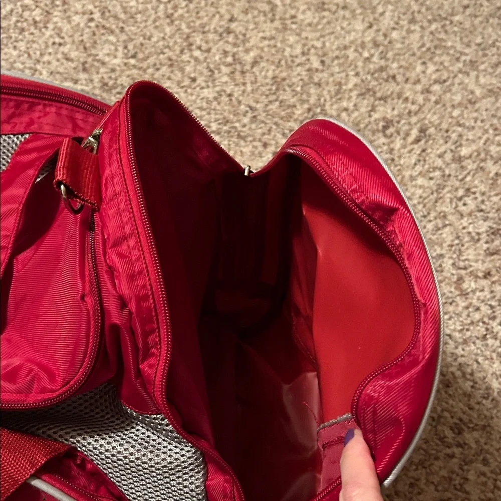 PLAYBOY Golf Red Duffel Bag